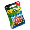  GP Ultra Plus AA  1.5V LR6, 4    