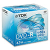  () TDK DVD-R 4,7Gb 16x  slim box/20