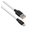   Apple iPhone 5,6,7/iPad Air (Lightning) -- USB HOCO Silicone 21, 1 , 