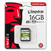   SDHC Kingston Canvas Select 16Gb  (Class10 UHS-I) 