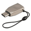  OTG () USB 3.0 (f) - USB Type-C (m), HOCO UA9, Silver