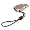  () micro USB (f) - Type-C (m), HOCO UA8, Silver