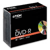  () TDK DVD-R 4,7Gb 16x  slim box/10