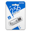  USB Flash () 256Gb SmartBuy V-Cut Silver (USB 3.0)