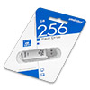  USB Flash () 256Gb SmartBuy V-Cut Silver (USB 3.0)