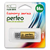  USB Flash () 64Gb Perfeo E01 Gold, Economy