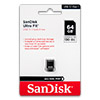  USB Flash () 64Gb SanDisk CZ430 Ultra Fit (USB 3.1)