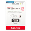 USB Flash () 128Gb SanDisk CZ450 Ultra (USB Type-C 3.1)