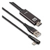   Apple 8-pin (m) - HDMI (m) + USB (m) 2.0, HOCO UA14, 
