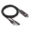   Apple 8-pin (m) - HDMI (m) + USB (m) 2.0, HOCO UA14, 