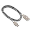  USB 2.0 (m) -- micro USB 2.0 (m) JELLICO KS-10, 1 , 3, Silver