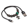  USB 2.0 -- micro USB, 0.5 REMAX 058m Jewellery, , Black, 2.4A