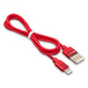   Apple 8-pin - USB (m), 1.2 HOCO U55, 2-  USB, Red, 2.4A