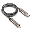  USB/USB Type-C -- Type-C/8-pin, 1.2 HOCO S22, , , Gray, 3A