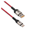  USB 2.0 - USB Type-C, 1.2 HOCO U68, Red, 5A, VOOC