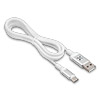  USB 2.0 - USB Type-C, 1.2 HOCO U63, White, 3A, LED 