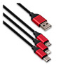  USB 2.0 -- 31 micro USB+Apple 8-pin+Type-C, 1.2 SmartBuy, , 3A