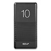   10000 mAh GOLF G80, 2*USB, Black