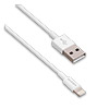   Apple 8-pin - USB, 1.0 HOCO Borofone BX22, White, 2.4A