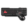 Комплект проводной 2в1 клавиатура+мышь SmartBuy ONE 230346 Black/Red