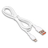  Apple 8-pin - USB, 1.0 GoPower GP01L, White, 2.4A