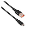 Кабель USB 2.0 -- micro USB, 1.0м GFPower 01M, Black, 2.4A