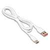  USB 2.0 - USB Type-C, 1.0 GoPower GP01T, White, 2.4A