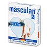 Презервативы Masculan Ultra 2 Fine (особо тонкие, с обильной смазкой), уп.3 шт.