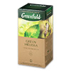 Чай Greenfield «Green Melissa», зеленый с мелиссой и мятой, 25 пакетов