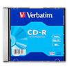  () Verbatim CD-R 700Mb (80 min) 52x Extra Protection slim box 
