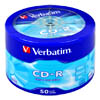  () Verbatim CD-R 700Mb (80 min) 52x Extra Protection Shrink 50 