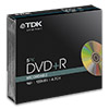  () TDK DVD+R 4,7Gb 16x  slim box/5