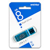  USB Flash () SmartBuy Glossy  8Gb  Blue () 