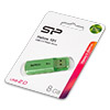  USB Flash () Silicon Power Helios 101 8Gb  Green () 