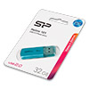  USB Flash () Silicon Power Helios 101 32Gb  Blue () 