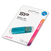  USB Flash () Silicon Power Helios 101 16Gb  Blue () 