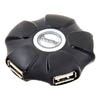  HUB USB 2.0 SmartBuy UFO SBHA-143, Black