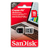  USB Flash () SanDisk Cruzer Fit CZ33 16Gb   
