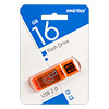  USB Flash () SmartBuy Glossy  16Gb  Orange () 