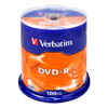  () Verbatim DVD-R 4,7Gb 16x  cake box 100