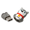  USB Flash () SmartBuy Wild series Dog gry 8Gb   