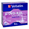  () Verbatim DVD+R DL 8,5Gb 8x  jewel box