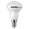 Светодиодная LED-лампа SmartBuy R50 6W (цоколь E14)<br /> теплый свет 3000K, 220V