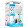  LED- SmartBuy R63 8W ( E27)<br />   4000K, 220V