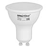 Светодиодная LED-лампа SmartBuy MR16 7W (цоколь GU10)<br /> теплый свет 3000K, 220V