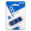  USB 3.0 Flash () SmartBuy  Glossy 8Gb  Dark Blue (-) 