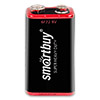 Батарейка SmartBuy Krona  9V 6F22 (солевая), 1 шт в технологической упаковке Shrink