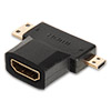  HDMI (Af) -- mini HDMI (Cm) -- micro HDMI (Dm)  1.4 SmartBuy, gold 24K