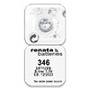 Батарейка Renata SR346 1.55V круглая (712), 1 шт в блистерной упаковке