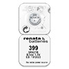 Батарейка Renata SR399 1.55V круглая (927), 1 шт в блистерной упаковке